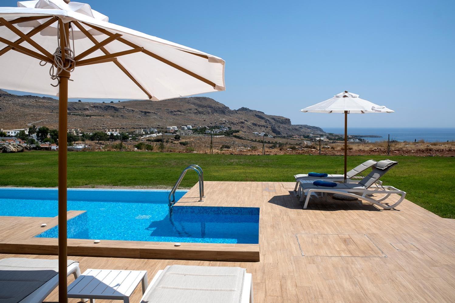 Villa Alkyoni Lindos Екстериор снимка