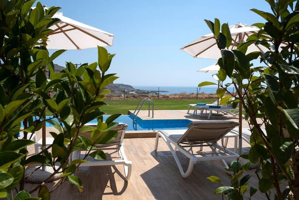 Villa Alkyoni Lindos Екстериор снимка