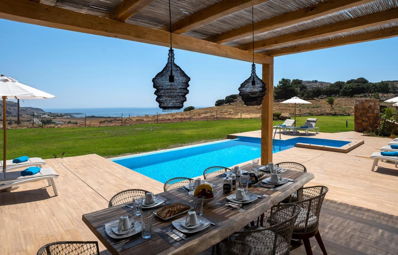 Villa Alkyoni Lindos Екстериор снимка