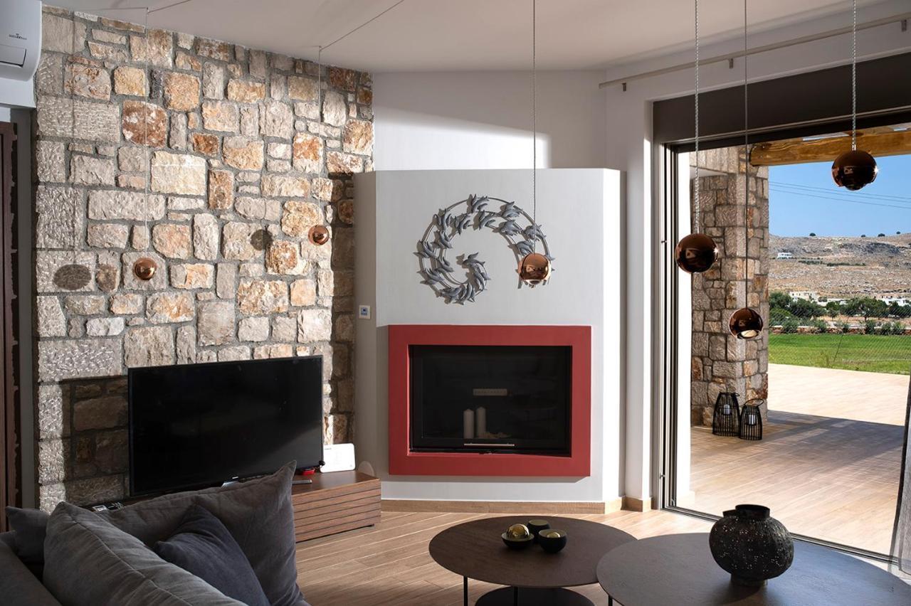 Villa Alkyoni Lindos Екстериор снимка