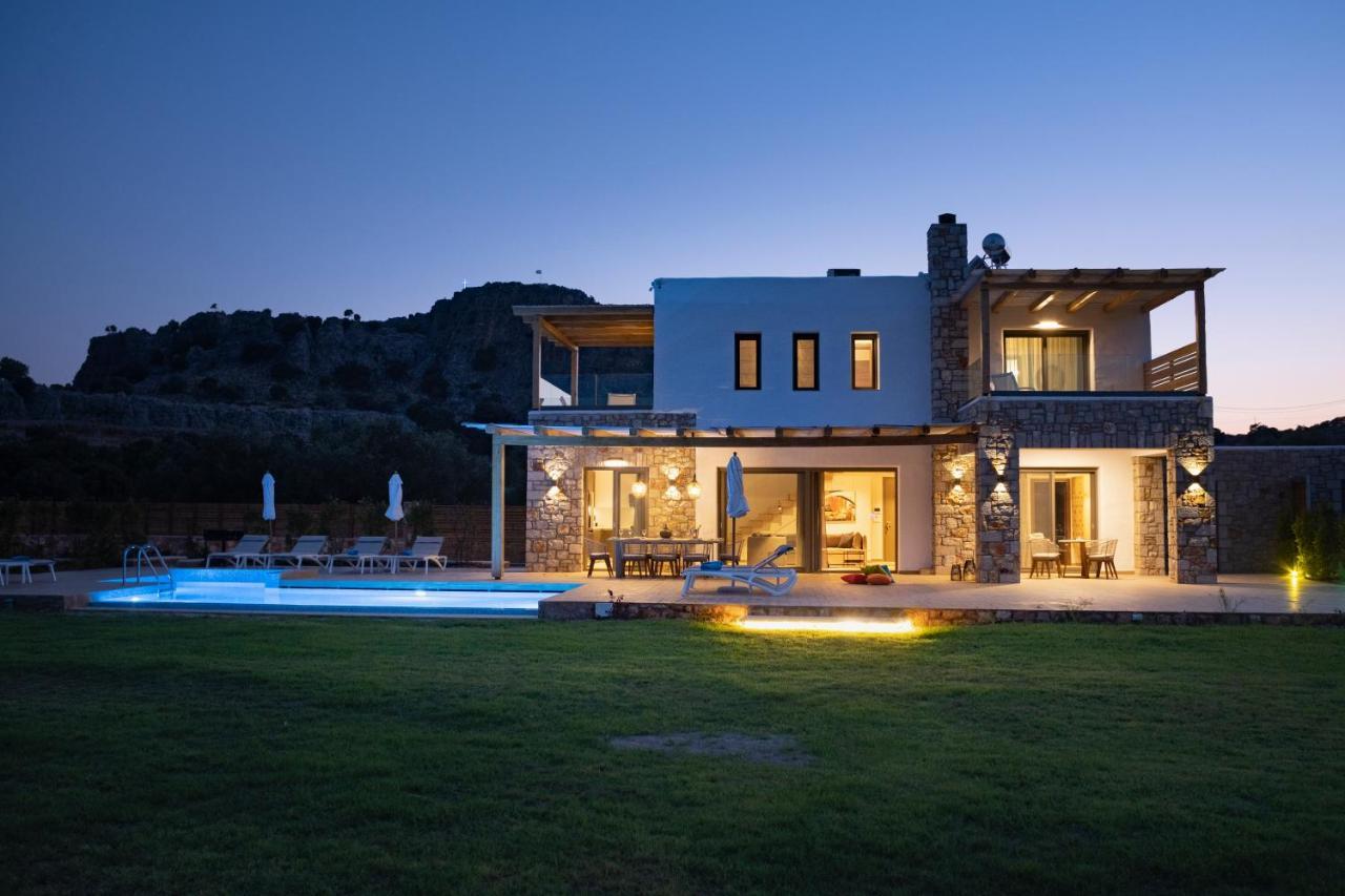Villa Alkyoni Lindos Екстериор снимка